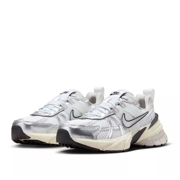 Like new Nike V2K Retro Sneakers with Metallic Accents - Picture 1 of 11
